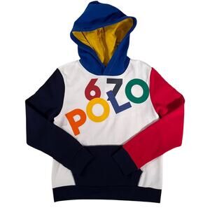 Polo Ralph Lauren 67 Colorblock Hoodie, Youth Size Large (14/16)